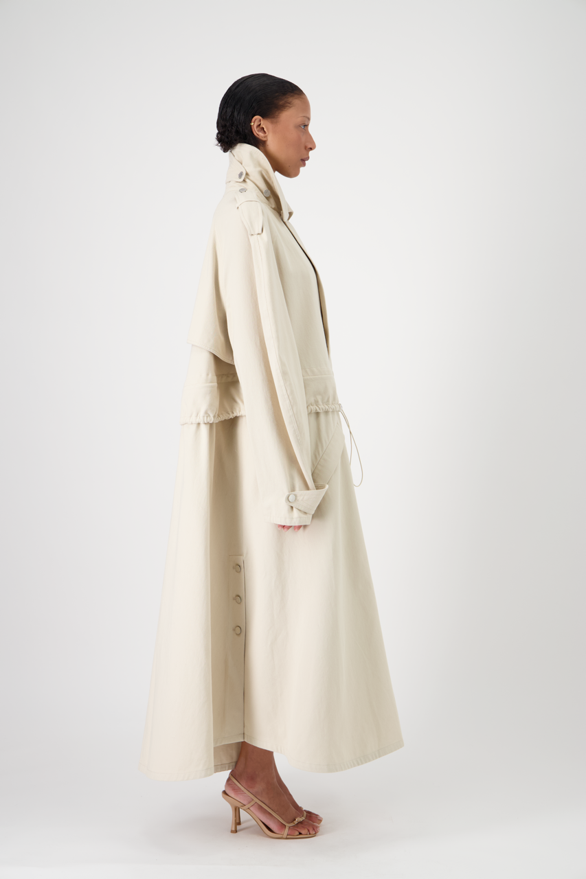 Caravel Trench Coat Gabardine