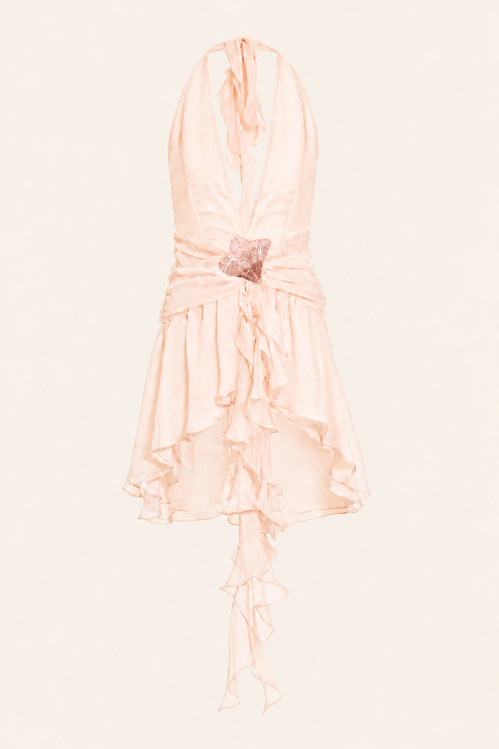 La Baiana Peach Dress