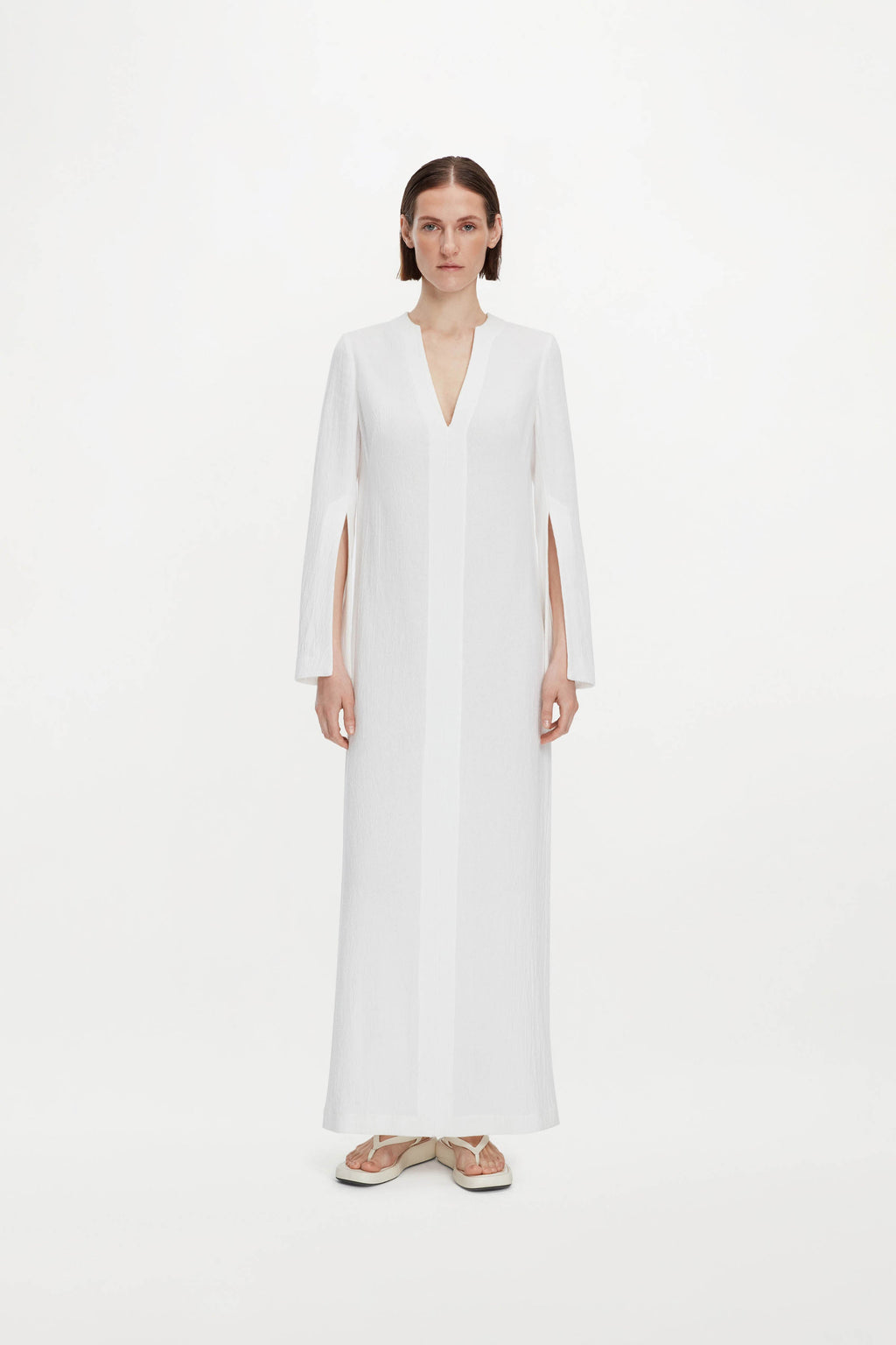 Ahlia Dress ( White )