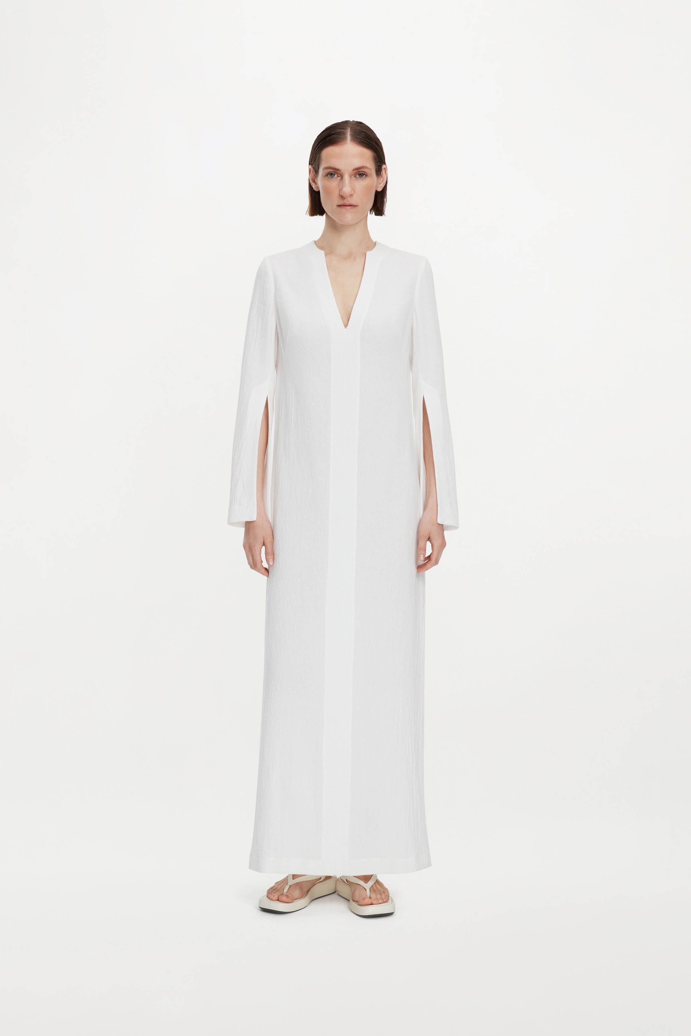 Ahlia Dress ( White )