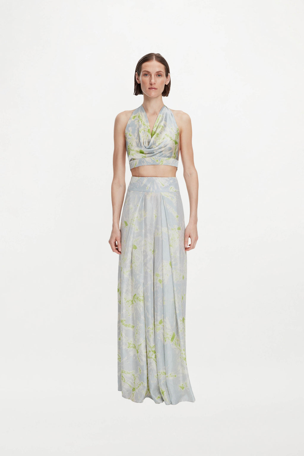 Cybelle Trousers ( Lime Bloom )