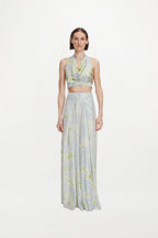 Cybelle Trousers ( Lime Bloom )