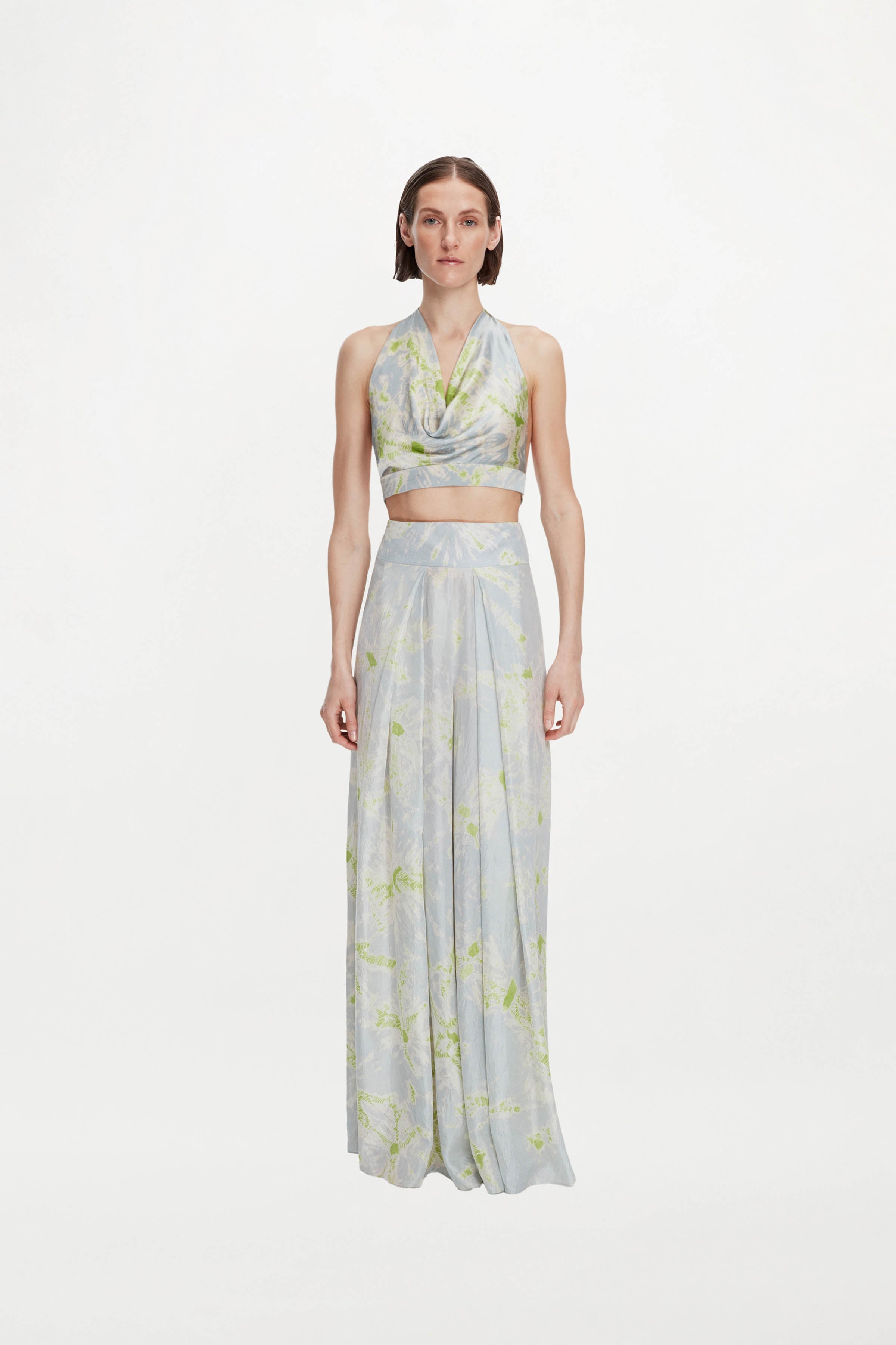 Cybelle Trousers ( Lime Bloom )