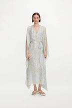 Cassia Dress ( Lime Bloom )