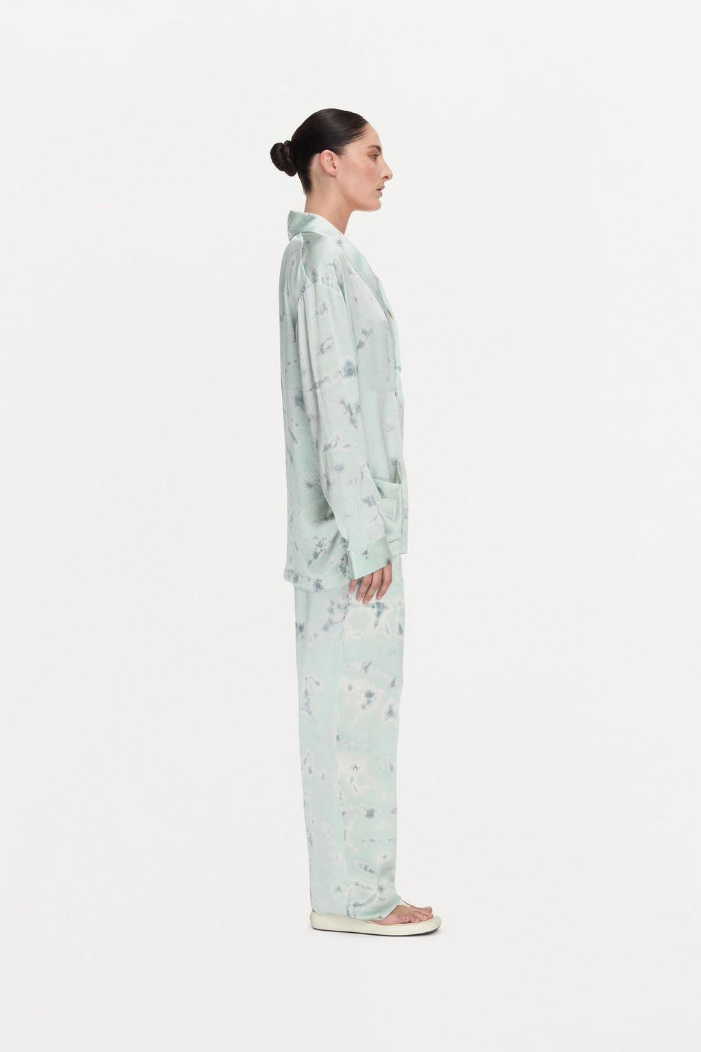 Gilbert Trousers ( Mint Grey )