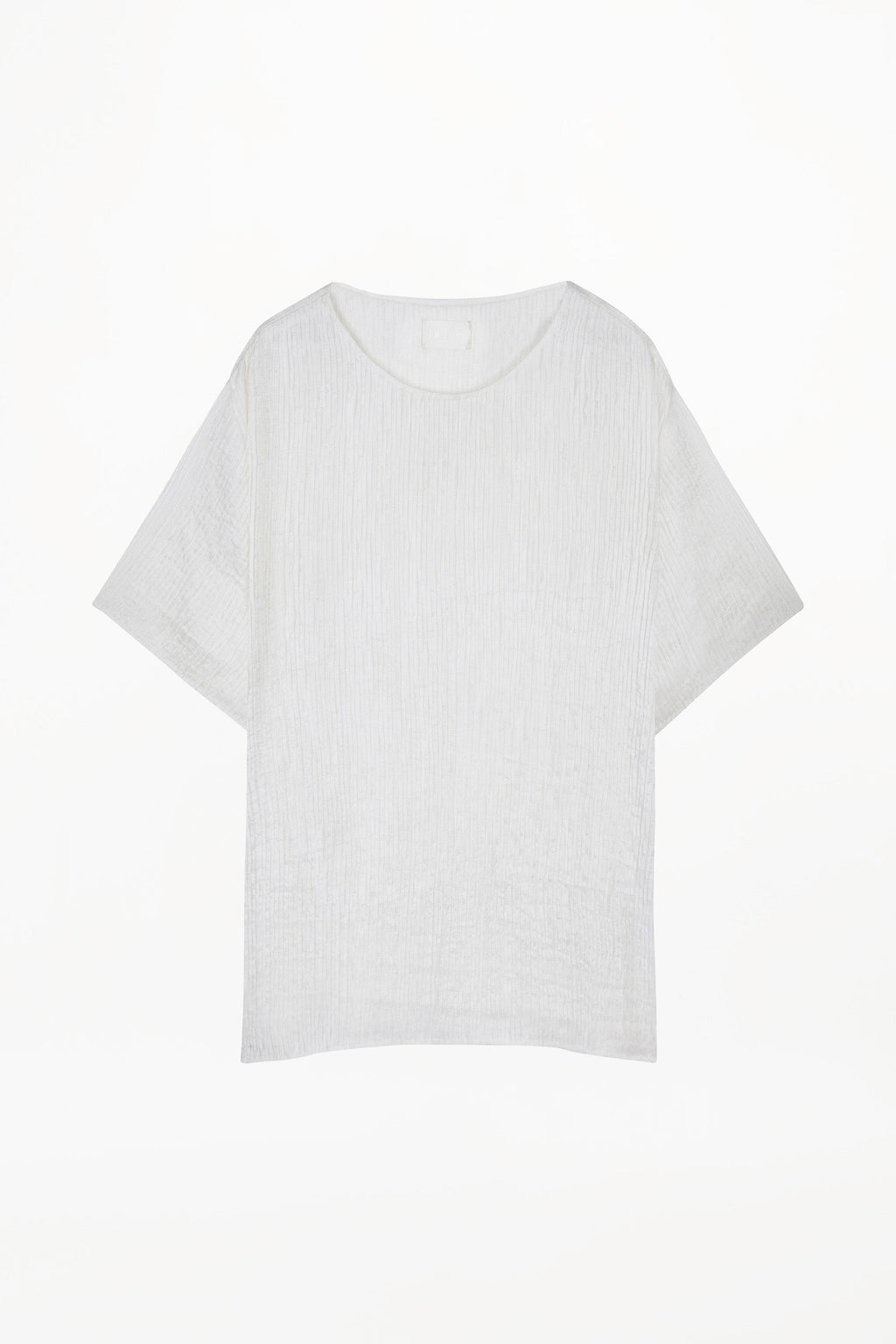 Aurelius T Shirt ( White Silk Pintuck )