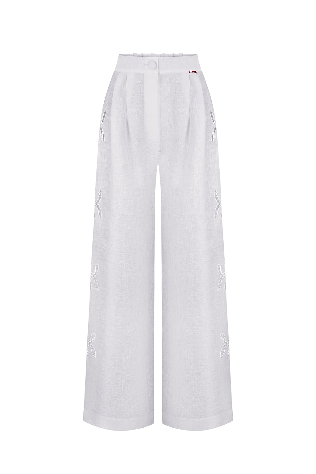 Origins embroidered pants