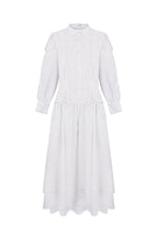 Maxi-length backless dress