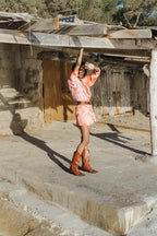 Pink Three Piece Batik Set