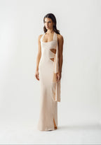 Gabi Salmon Dress