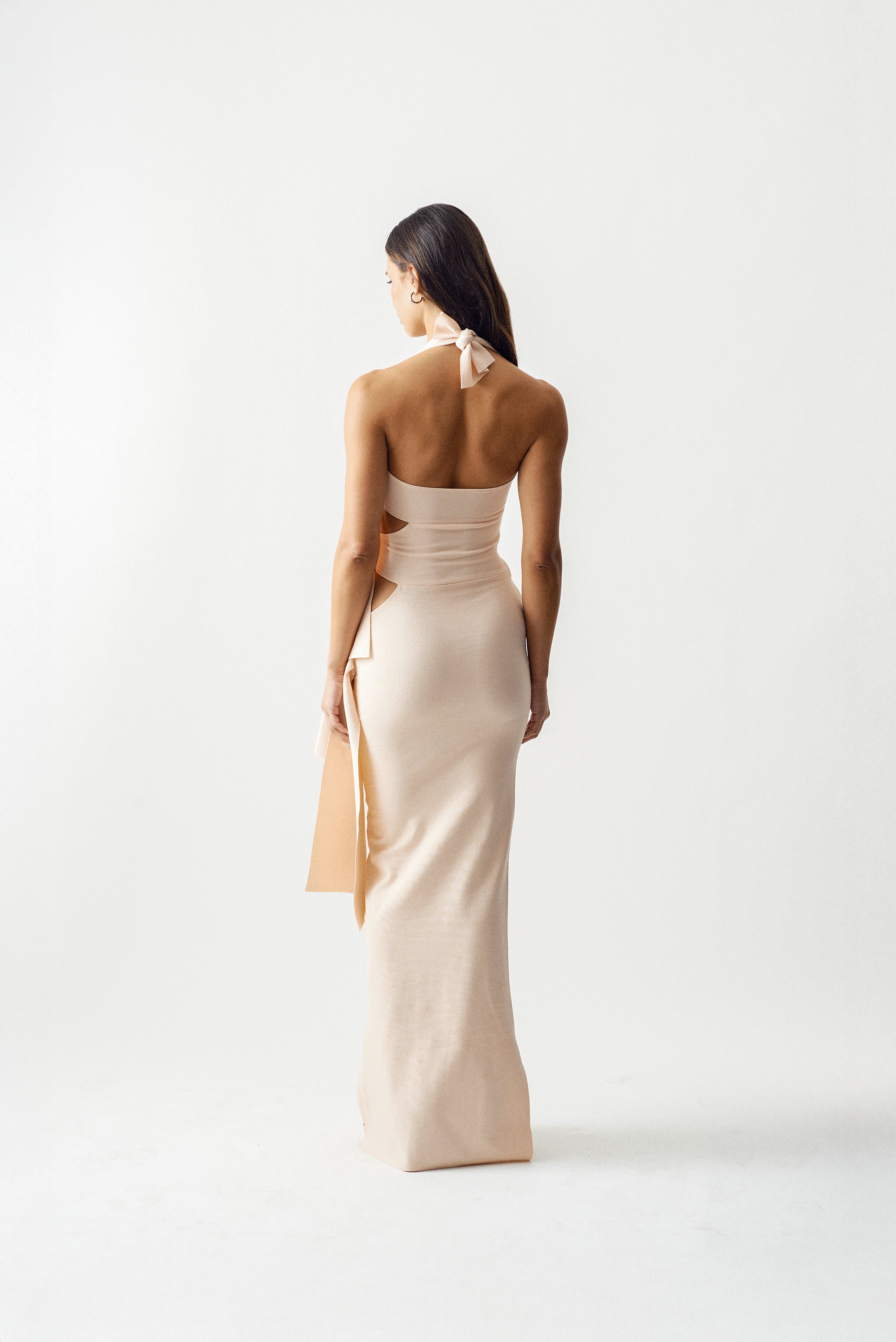 Gabi Salmon Dress