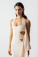 Gabi Salmon Dress