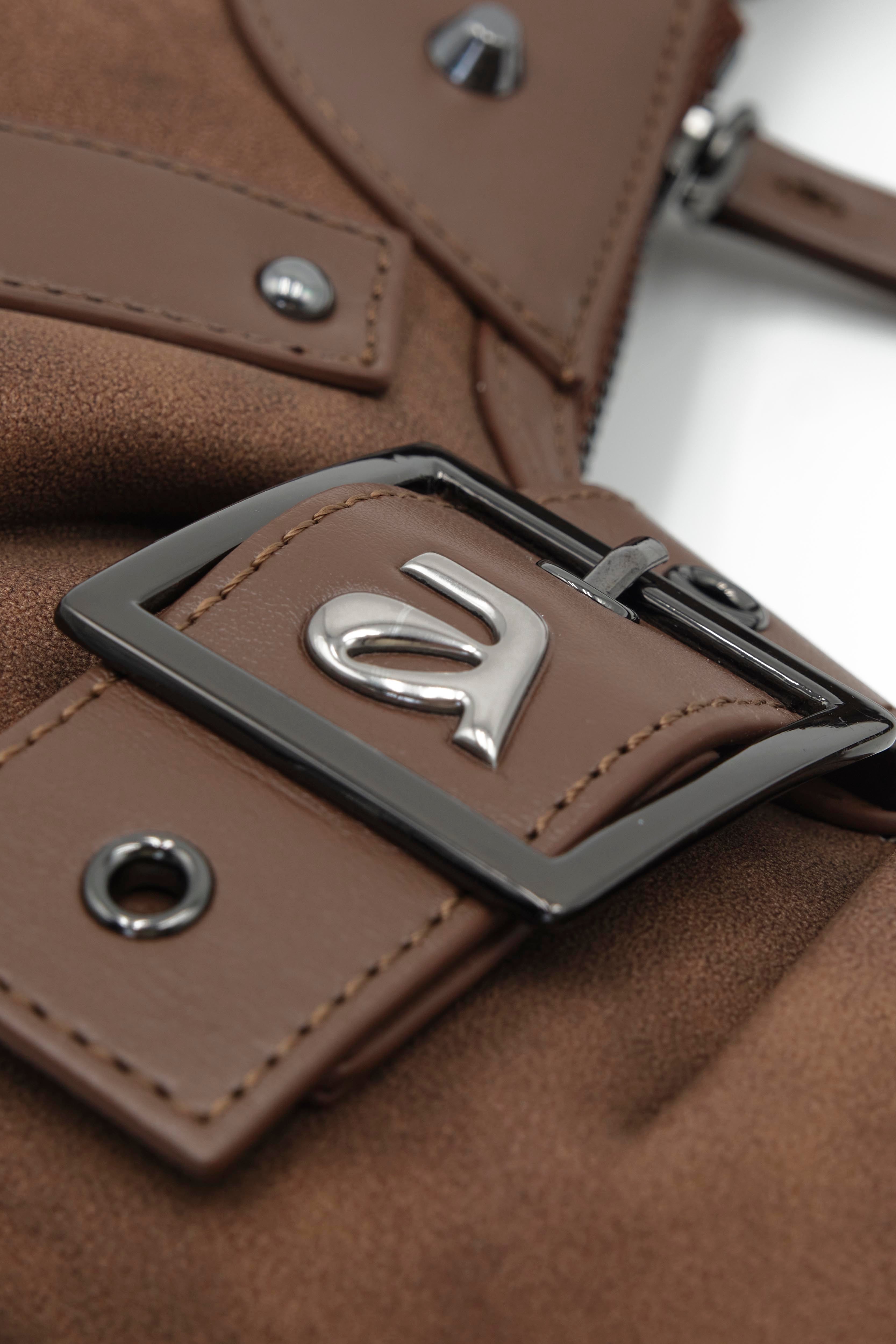 Ange Rusty Chocolate Bag