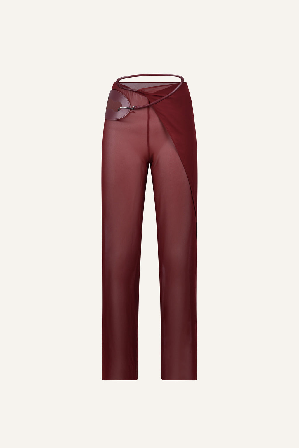 Deva Wrap Trousers Wine
