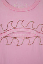 T-shirt à strass