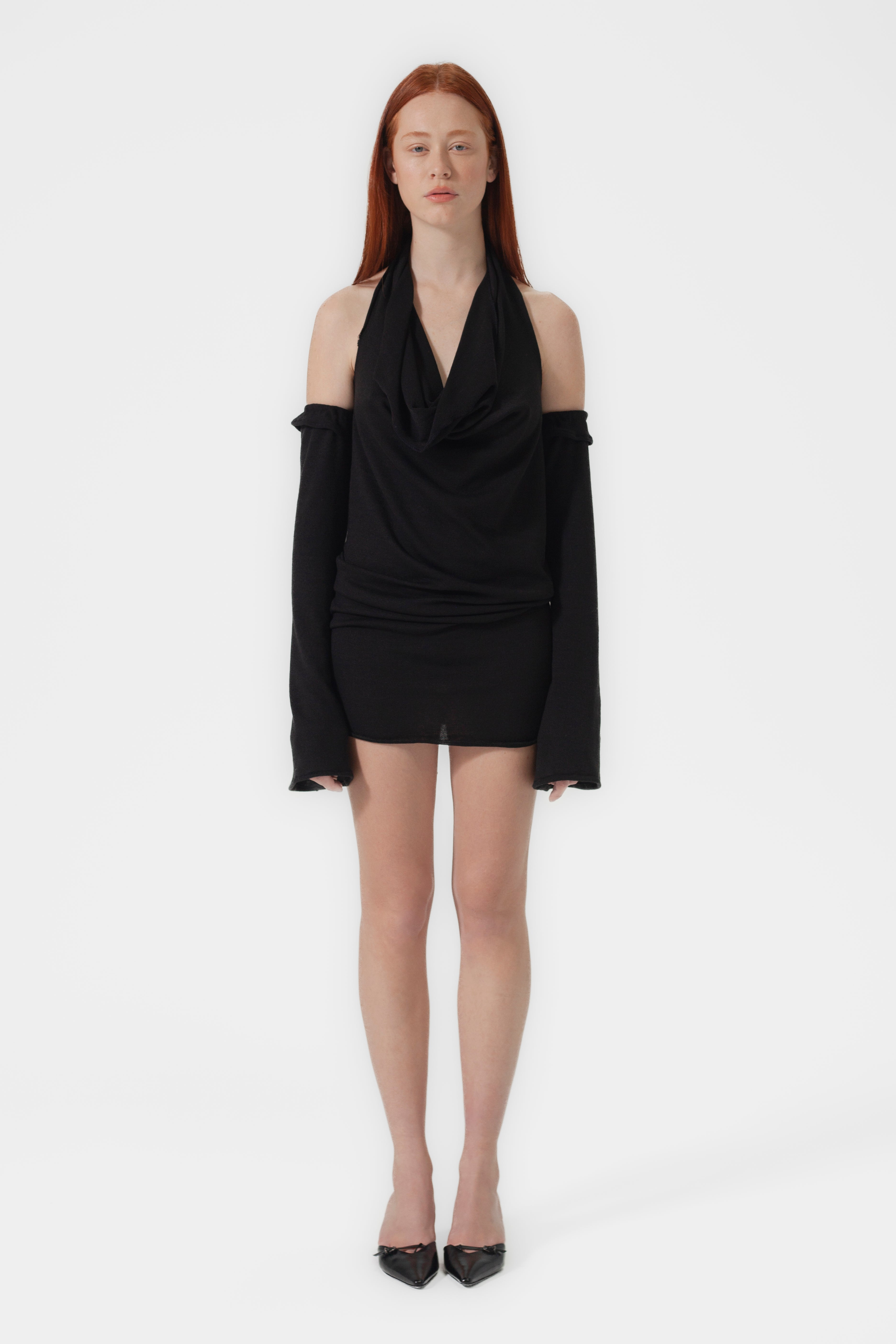Knit Dress Black