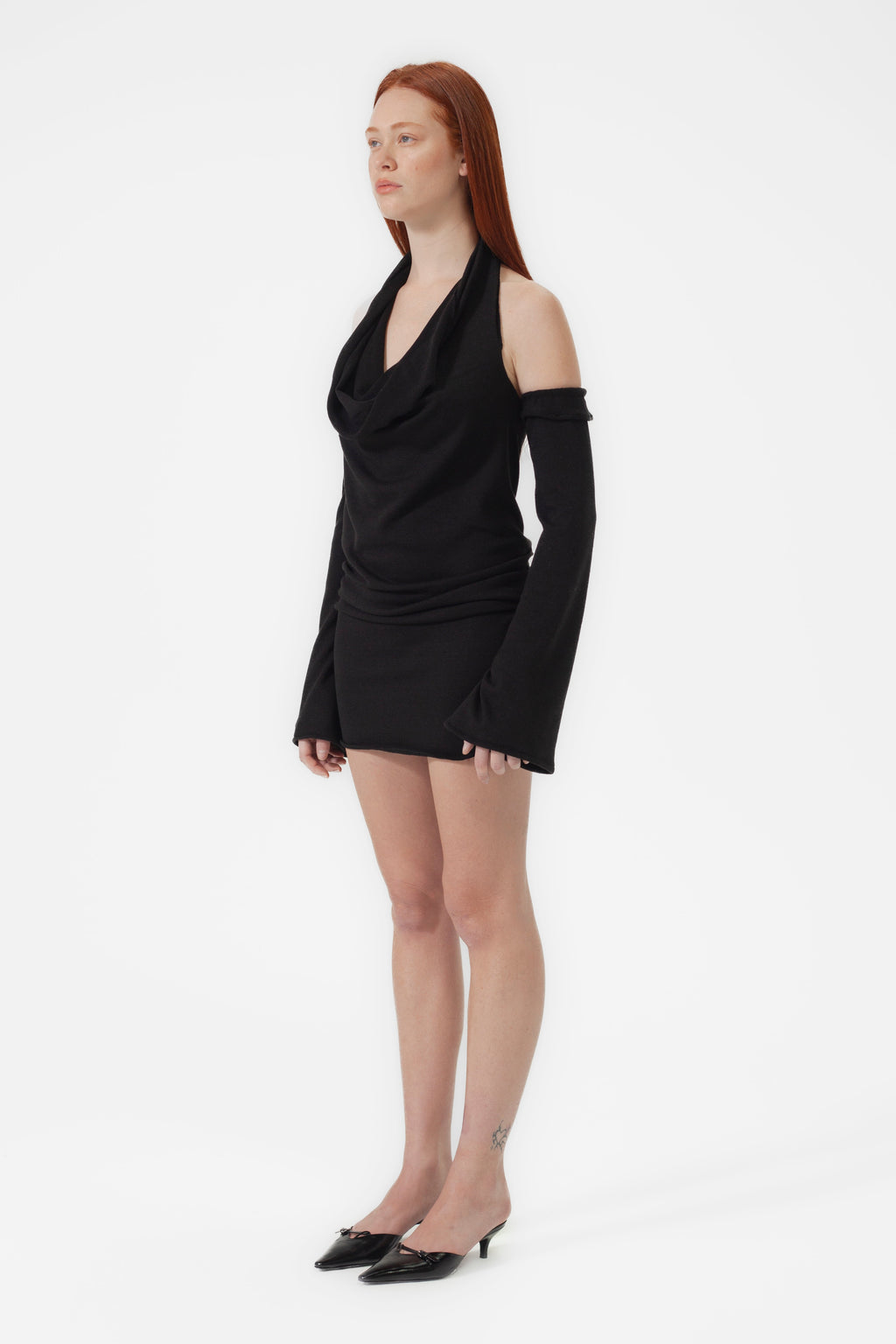Knit Dress Black