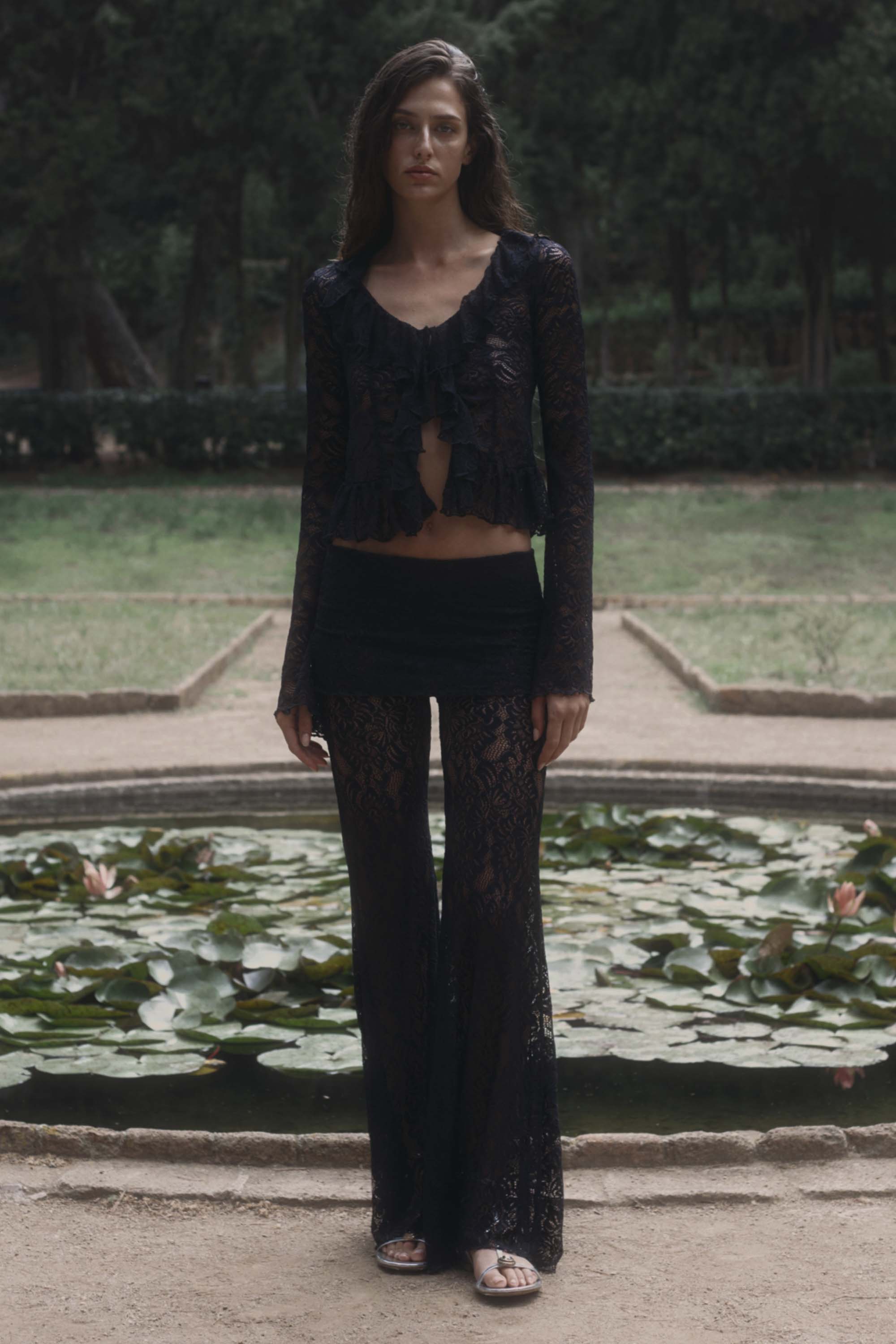 Lace Set Noir