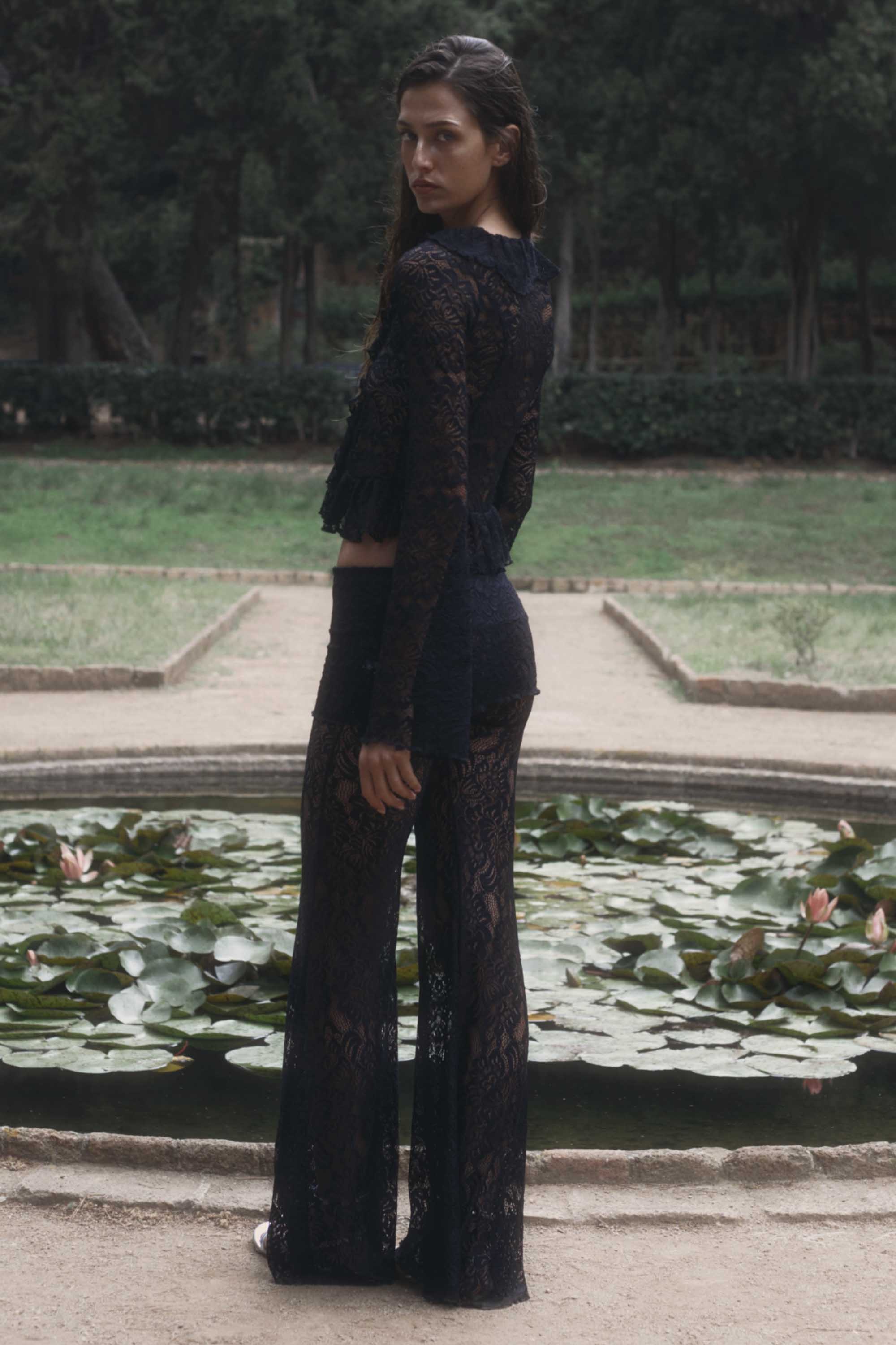 Lace Set Noir