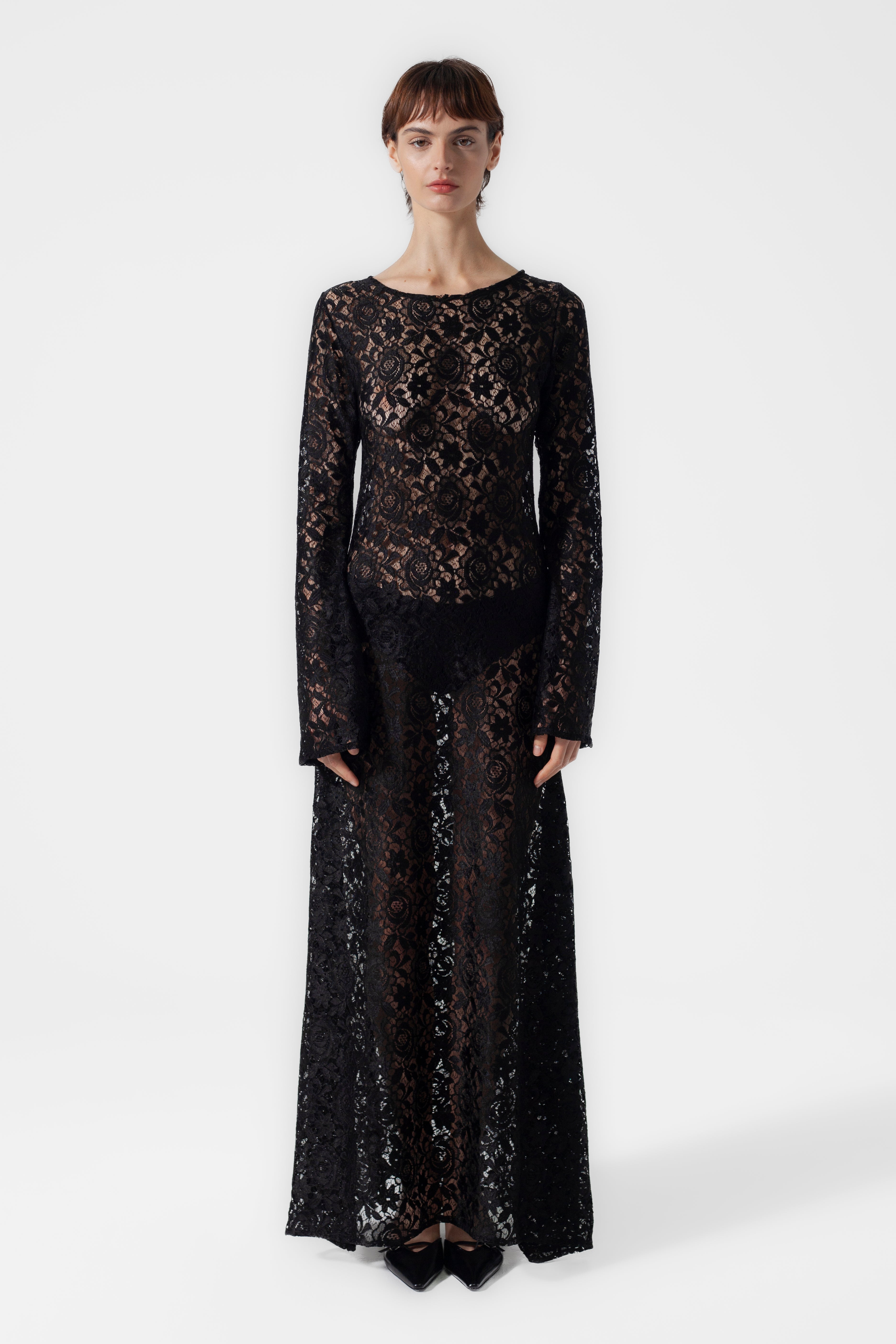 Garden Dress Black