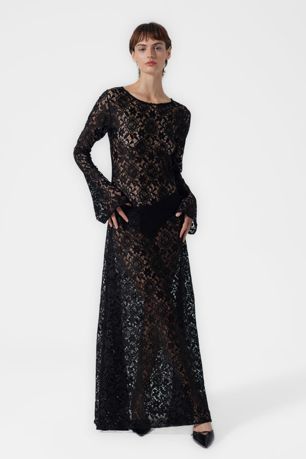 Garden Dress Black