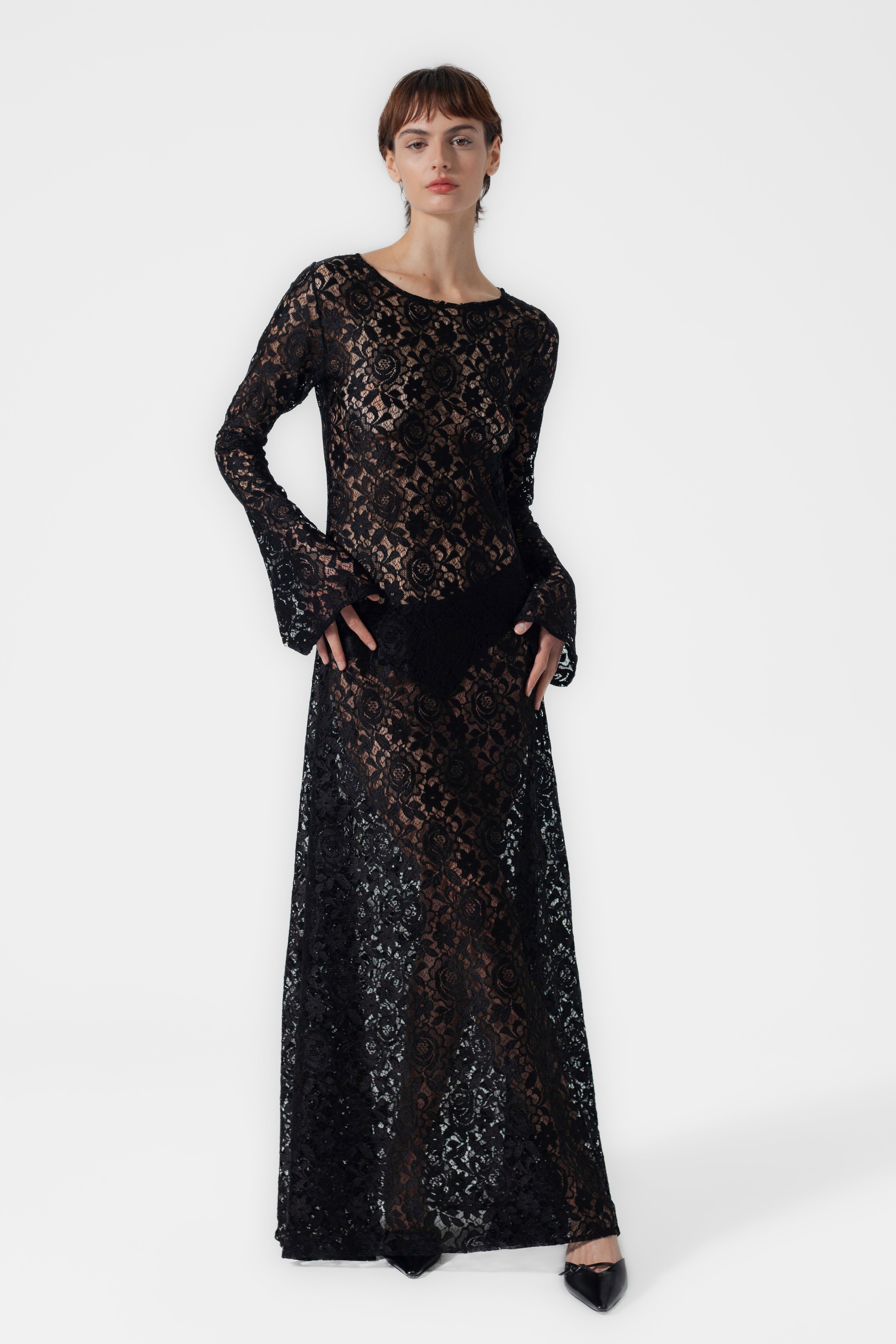 Garden Dress Black