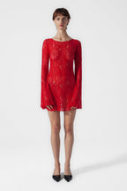 Mini Garden Dress Red