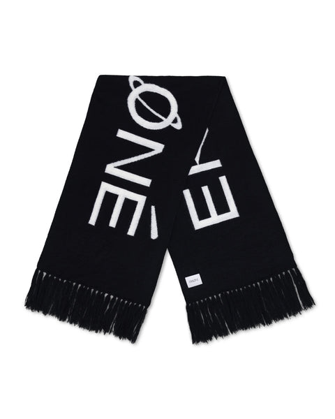 Erroné Flag Scarf Black