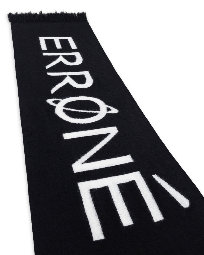 Erroné Flag Scarf Black