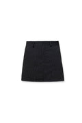 Fiorella Striped Mini Skirt