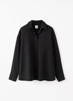 Finn Crepe Shirt Black