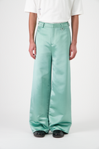 Georgio Pants Textured Silk Crepe