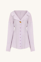 The Shirt Dress Lilac