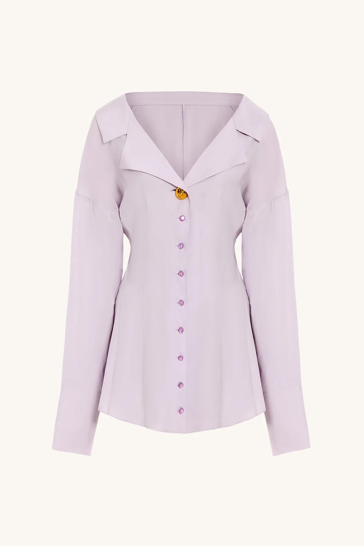 The Shirt Dress Lilac