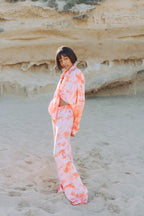 Pink Three Piece Batik Set