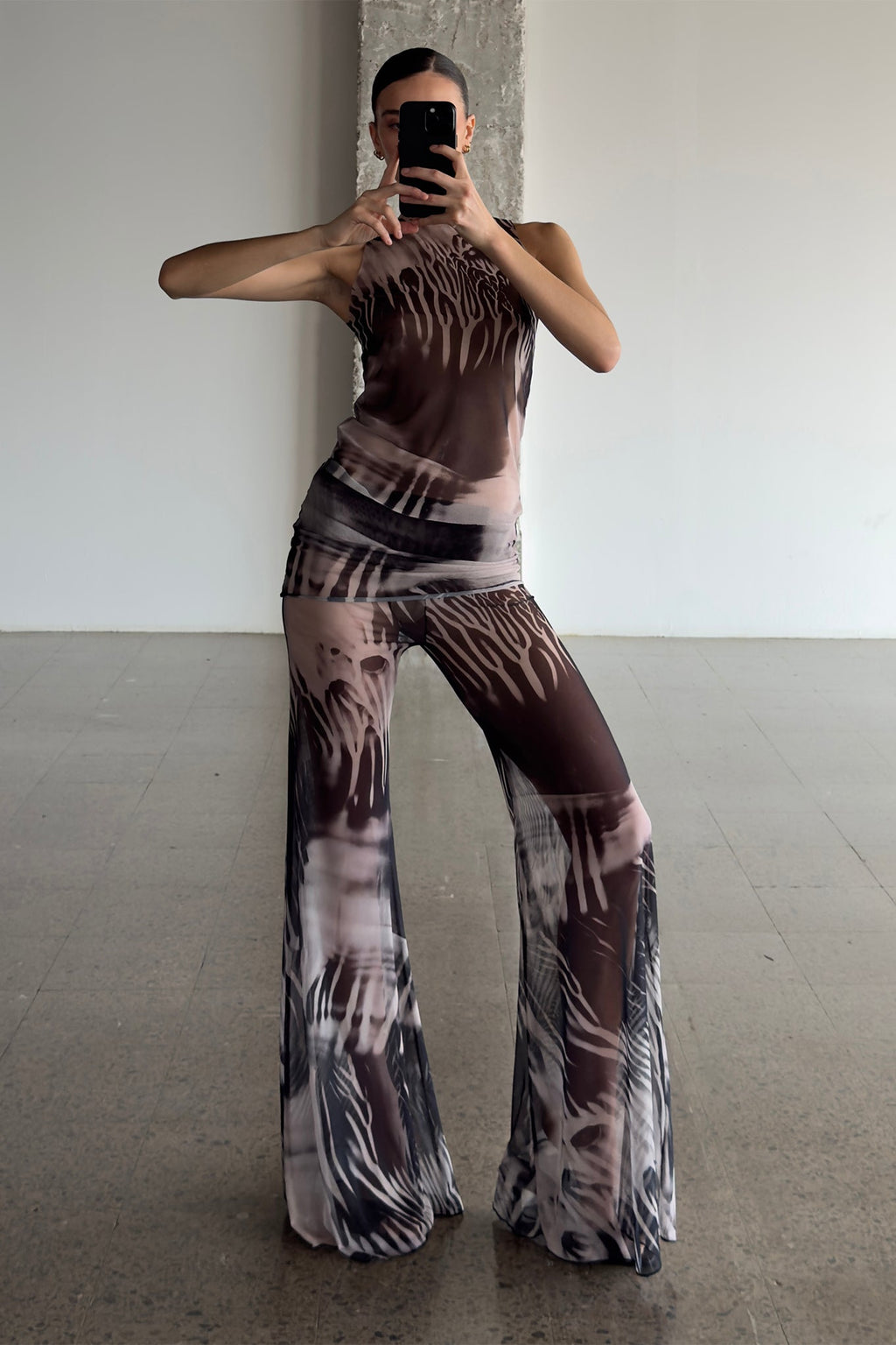 Mesh Trousers Night