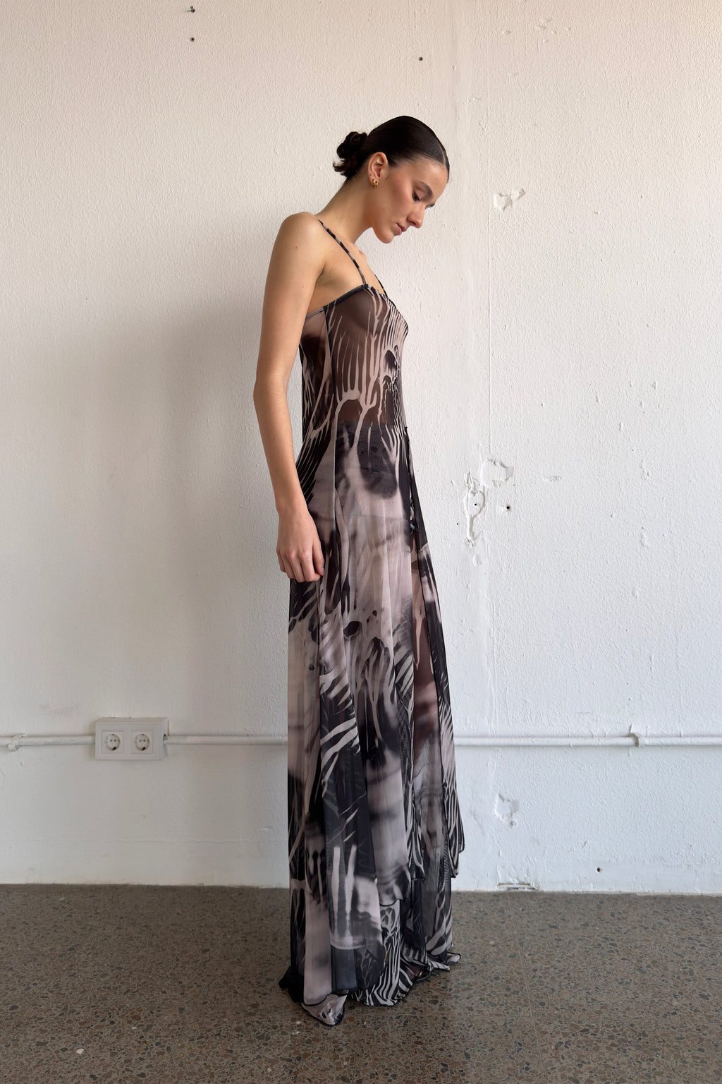 Mesh Maxi Top Night