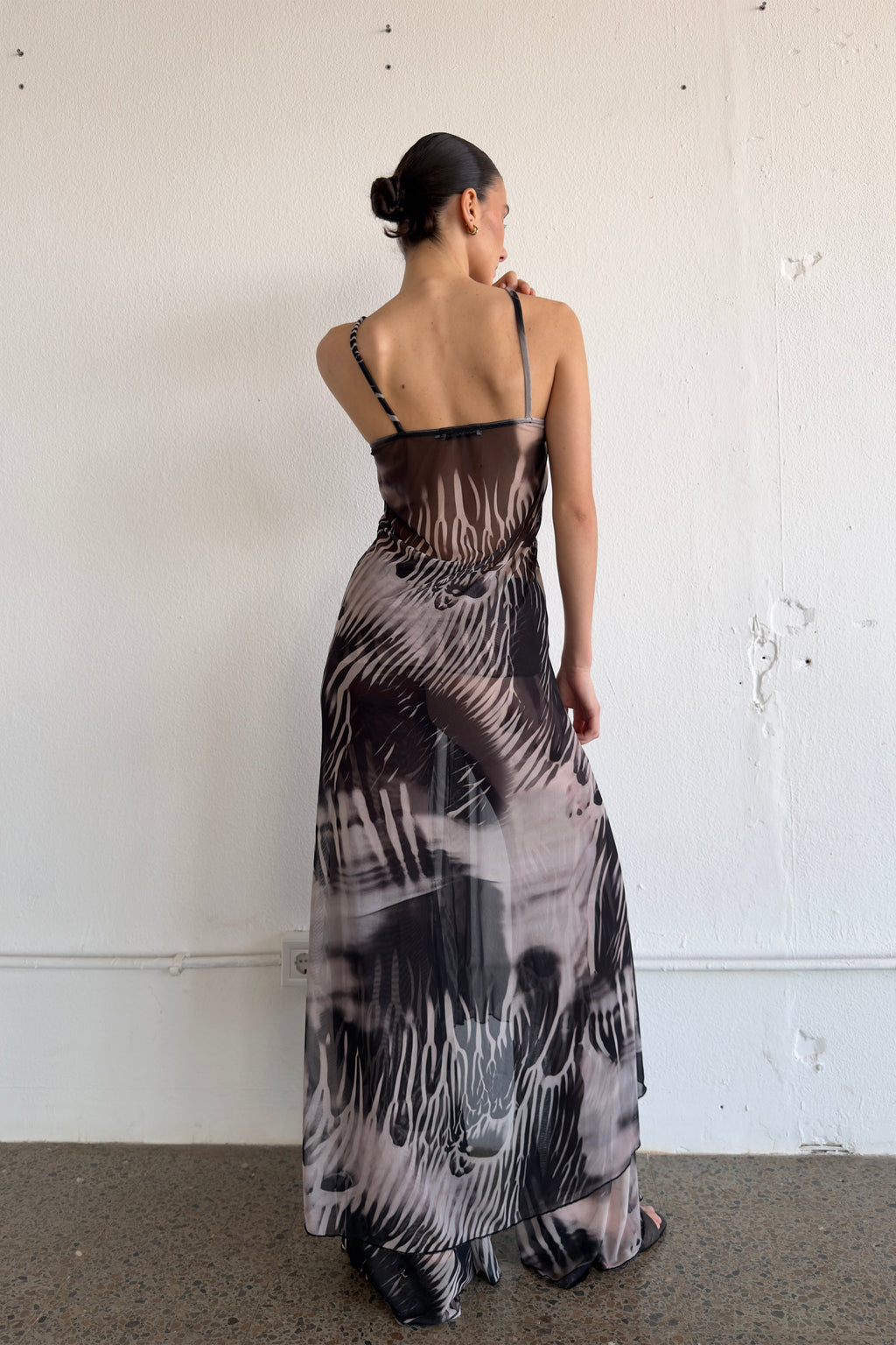 Mesh Maxi Top Night