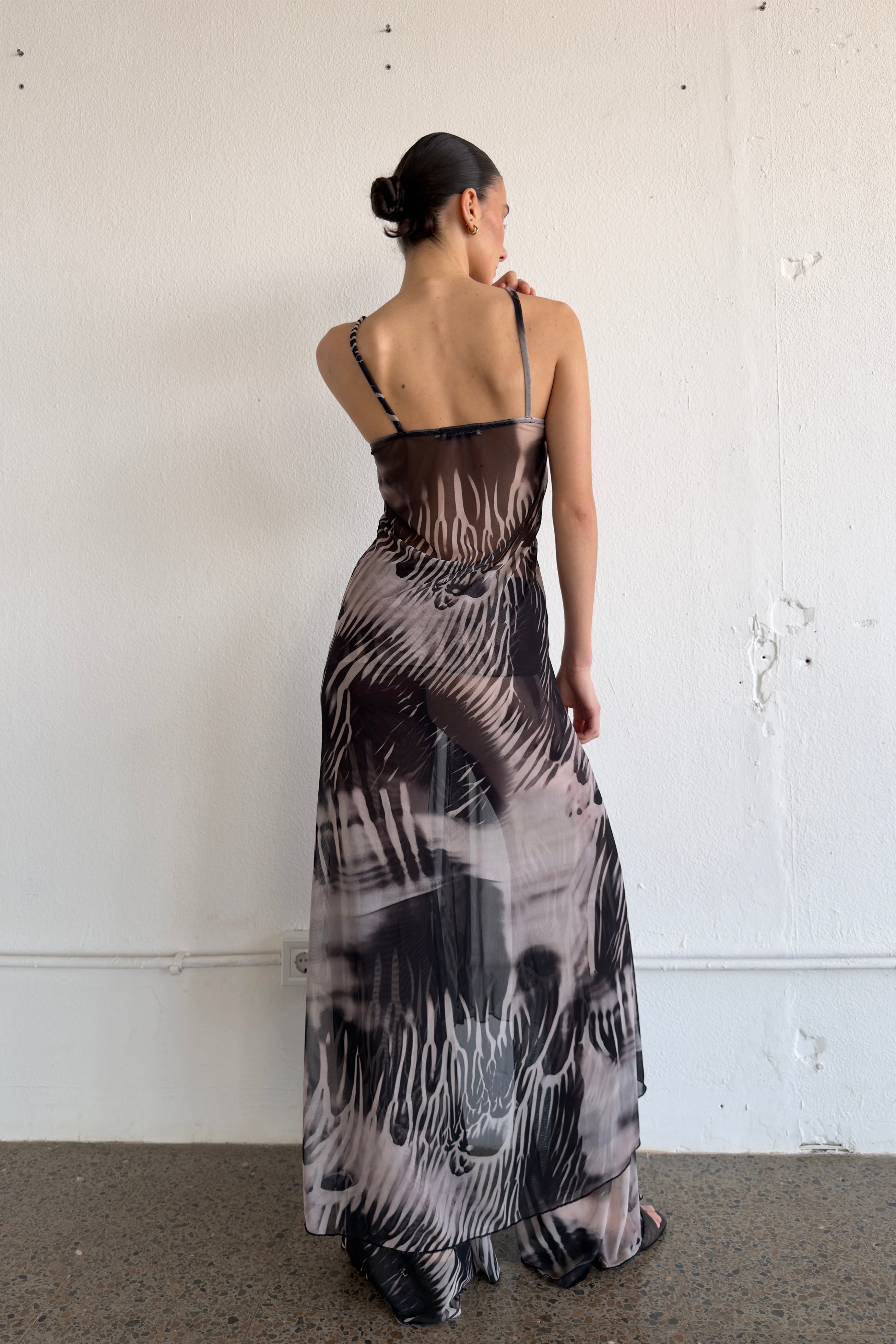 Mesh Maxi Top Night