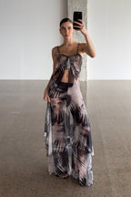 Mesh Maxi Top Night