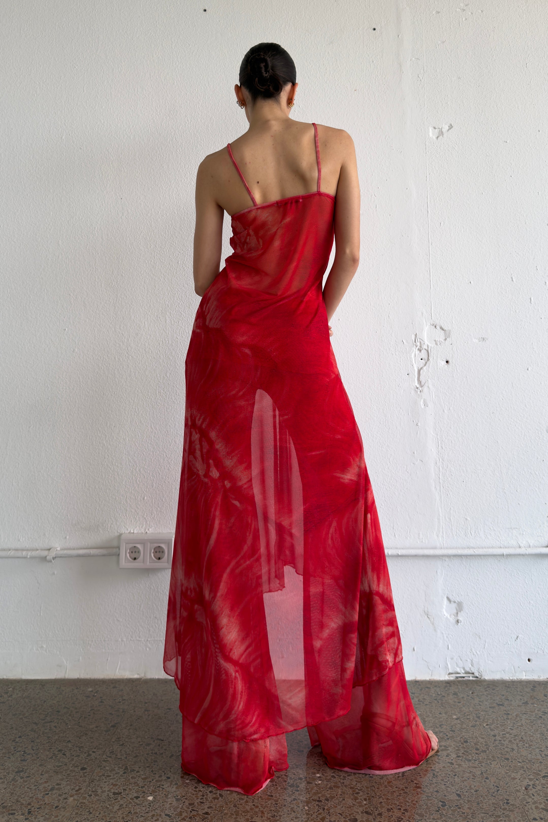 Mesh Maxi Top Fuego