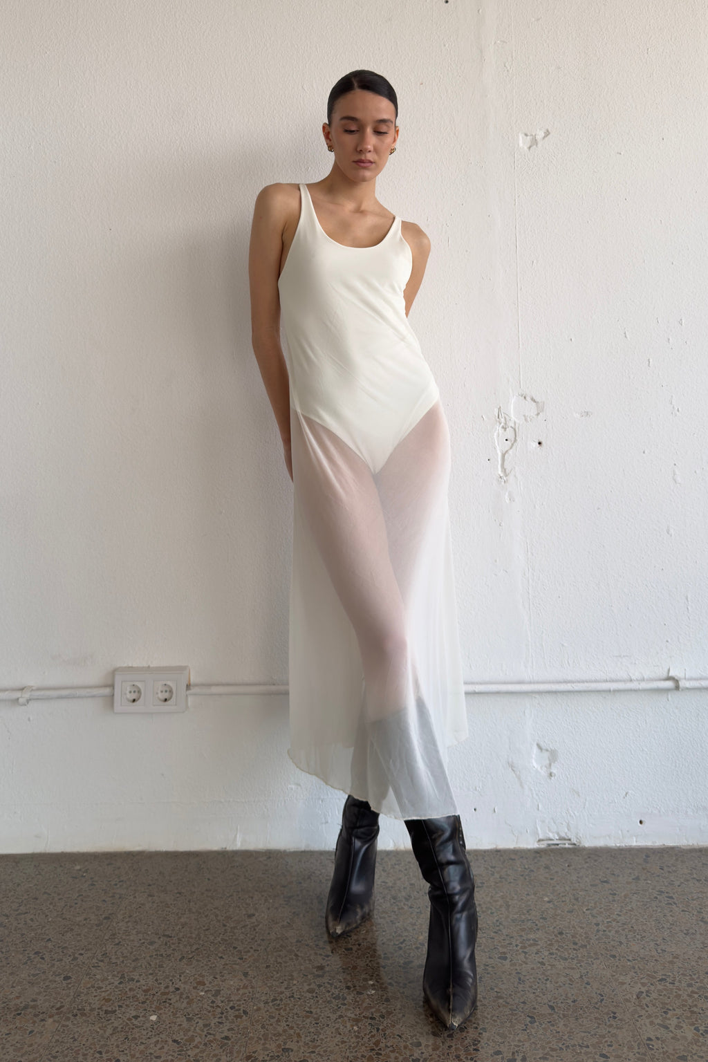 Swan Dress White