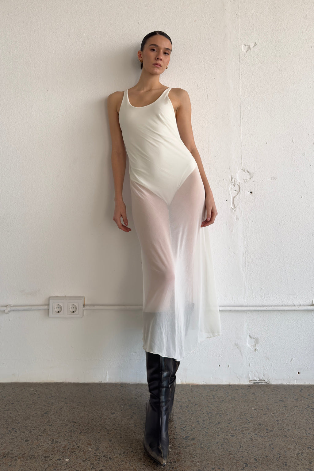 Swan Dress White