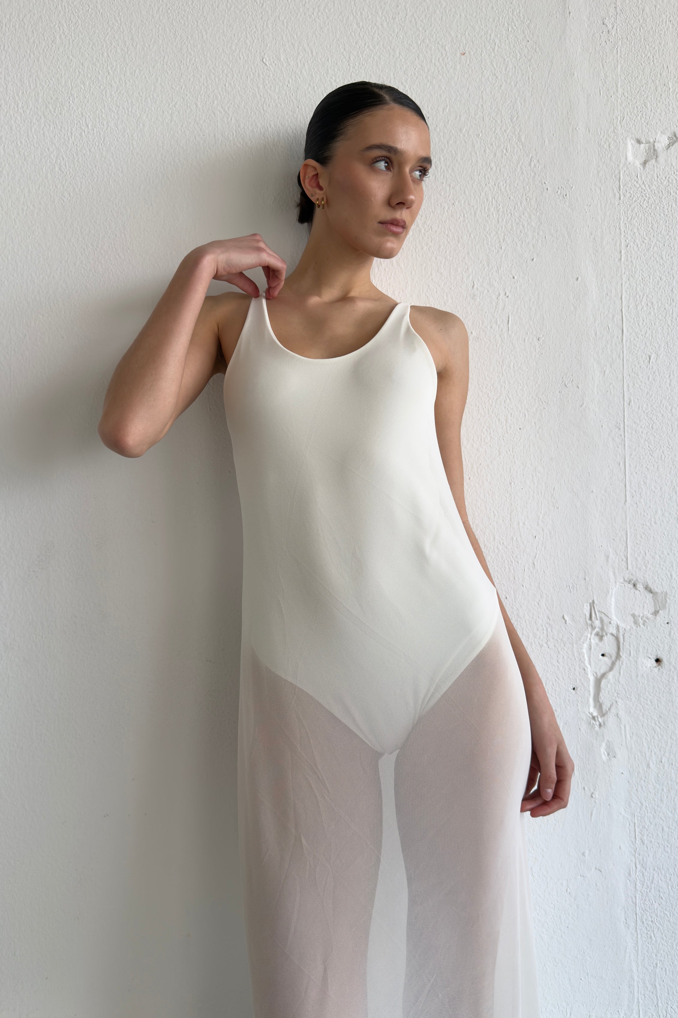 Swan Dress White
