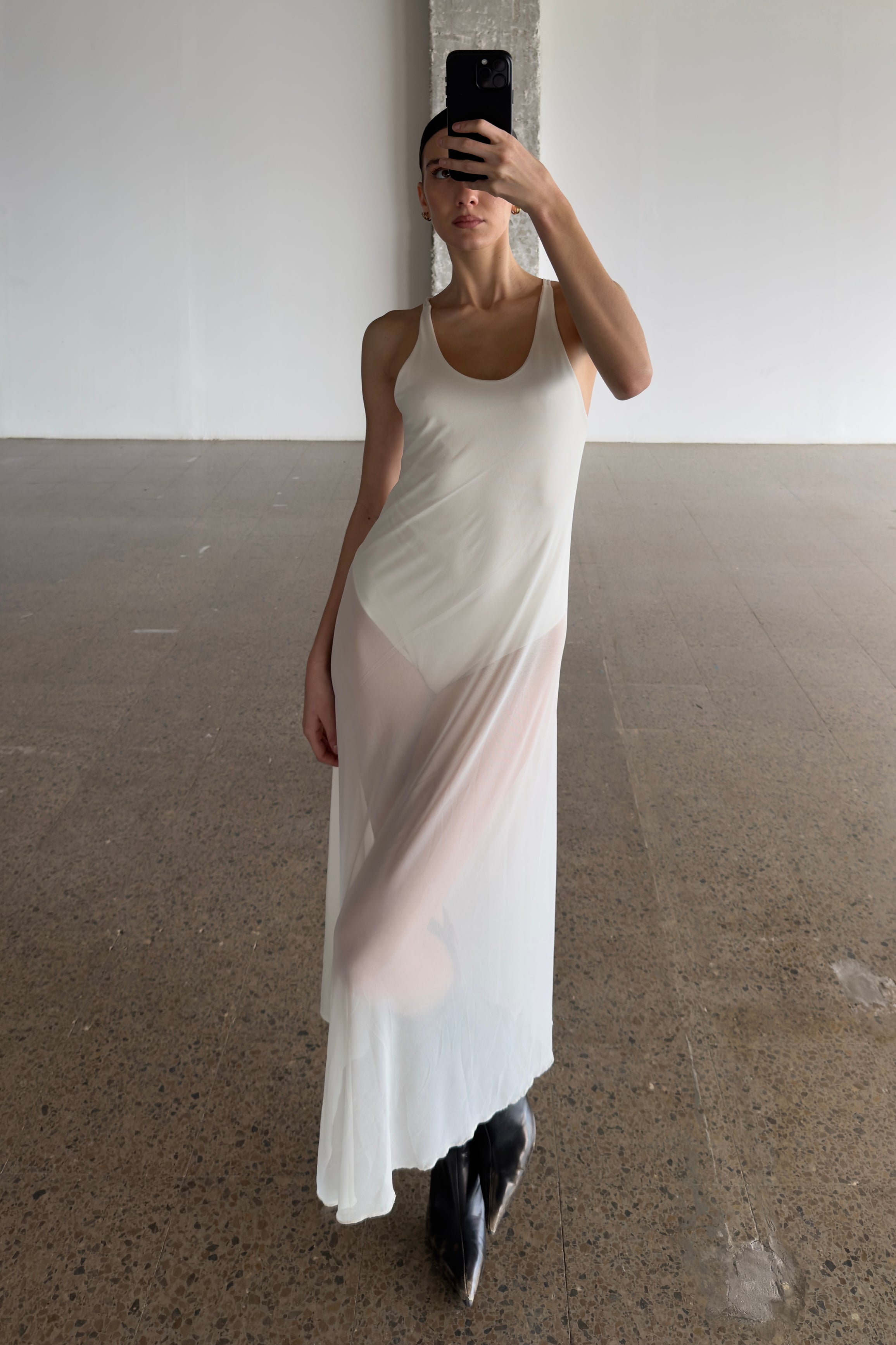Swan Dress White