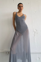Swan Dress Grey