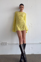 Mini Garden Dress Yellow