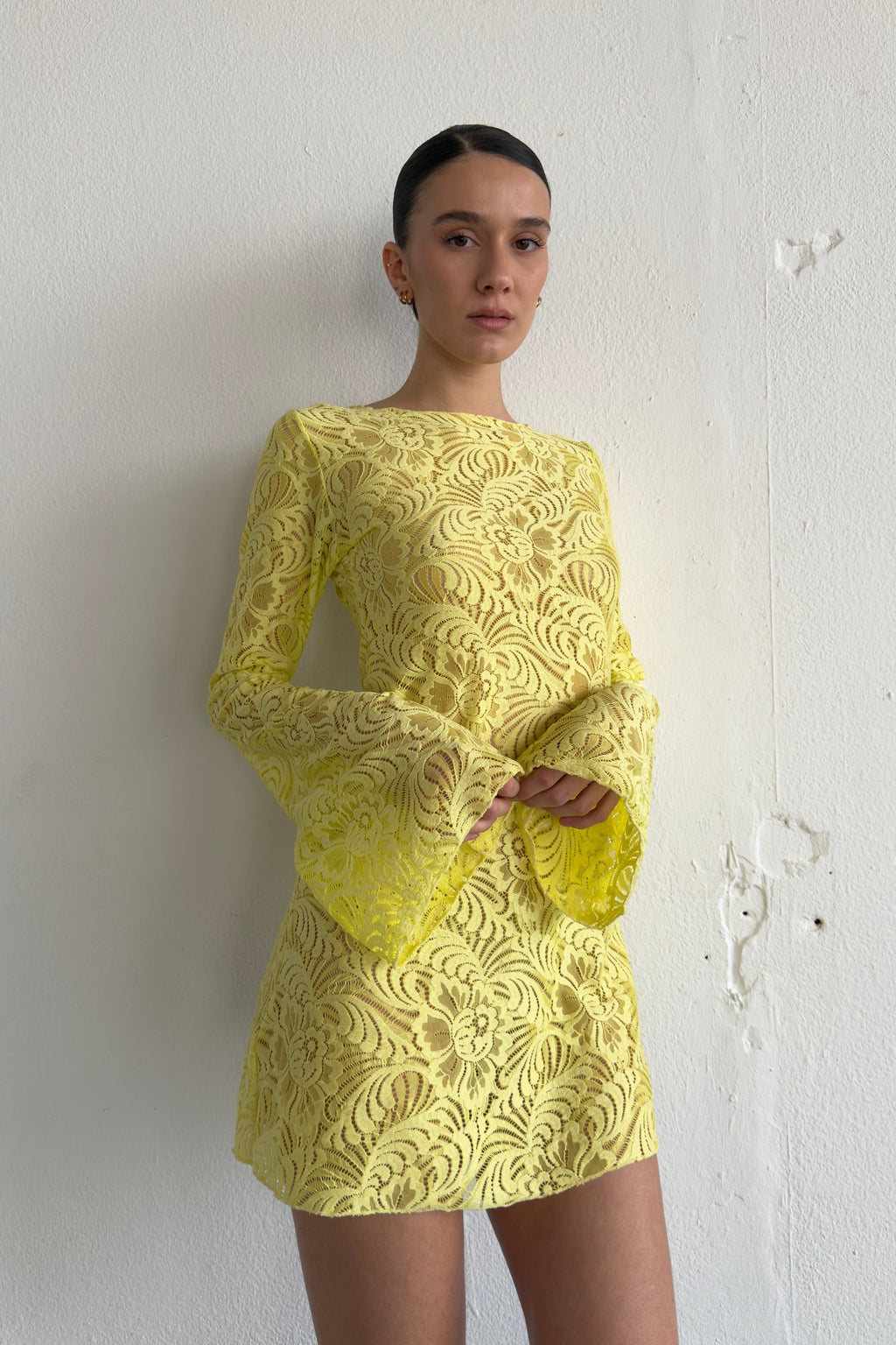 Mini Garden Dress Yellow