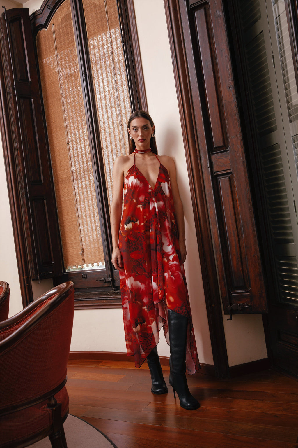 Traffic Dress Rosso
