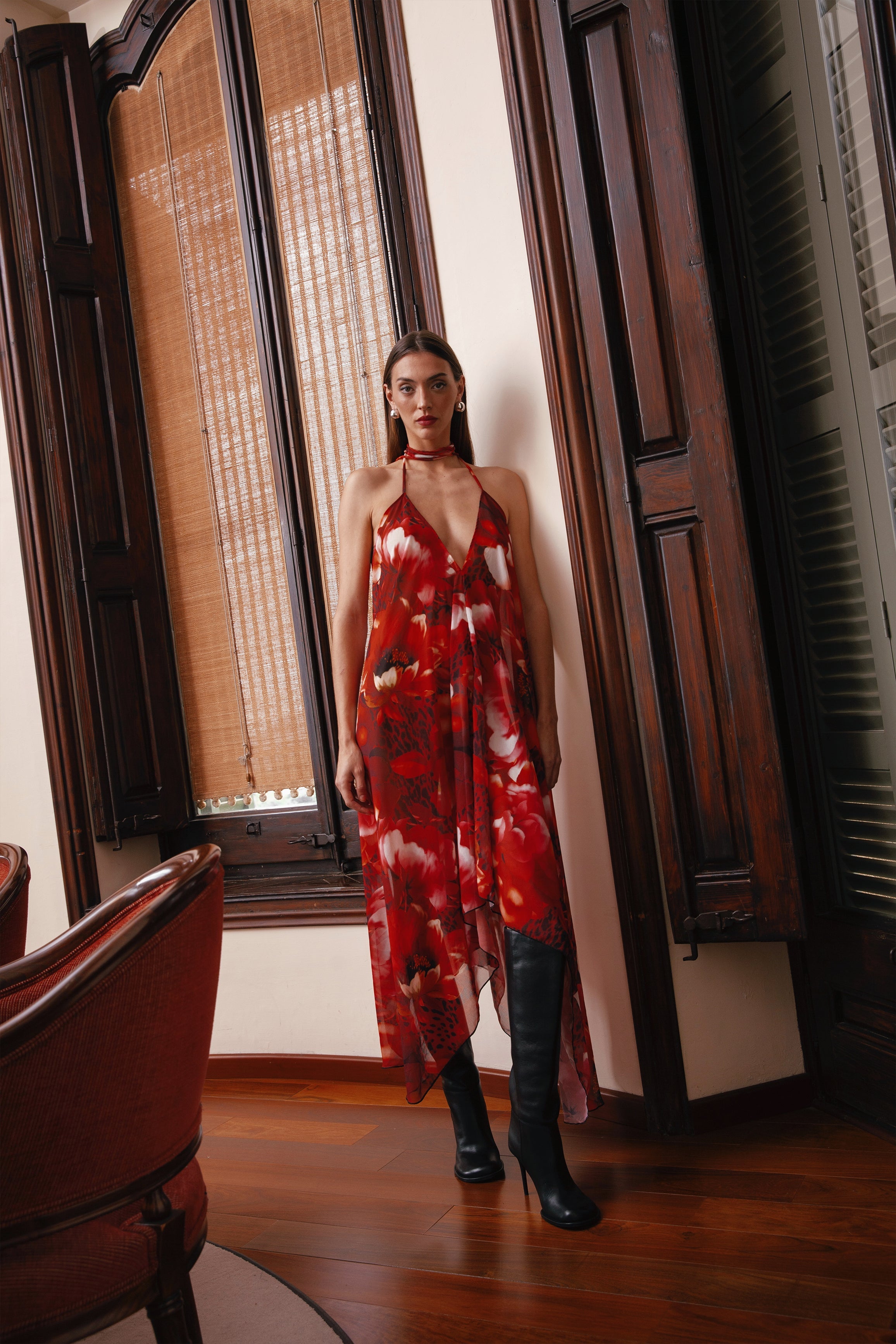 Traffic Dress Rosso